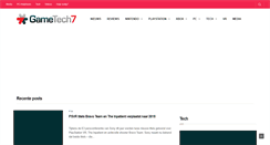 Desktop Screenshot of gametech7.net